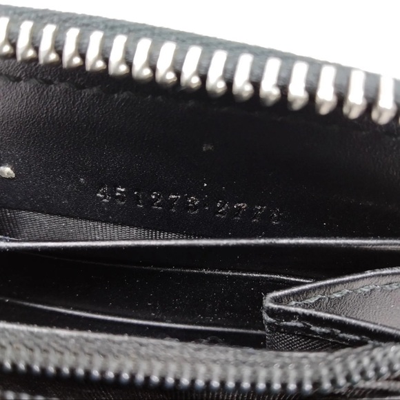 Gucci Long Wallet  Black PVC 1367940 - Picture 8 of 9